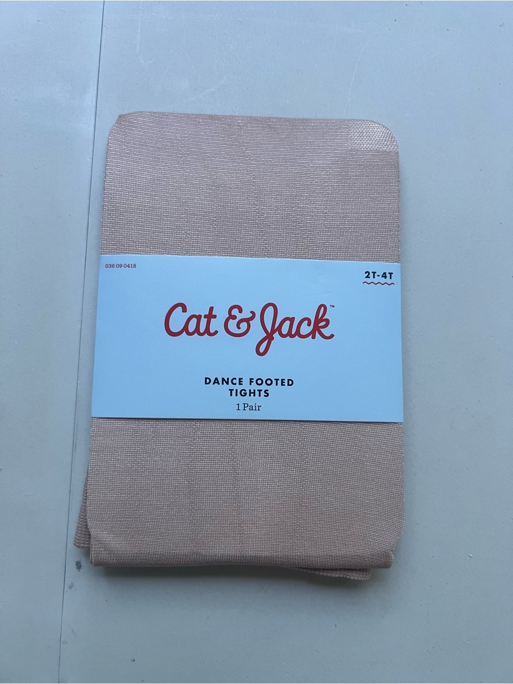 Cat & Jack Dance Footed Tights - Light Beige